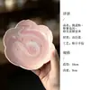 Mojipao Yangfen pintura china pintada a mano estilo galaxia de niebla rosa colección de juego de té de cerámica para el hogar: tetera, gaiwan, taza de té y bandeja de té