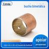 Bucha bimetálica bucha especial para bucha de biela de pino mestre de direção de automóvel bucha de biela de chapa de aço deslizante bucha de lubrificação