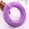 Kit de material de horquilla floral de terciopelo sintético ultradenso para horquillas y accesorios de pinza para el cabello hechos a mano estilo antiguo DIY