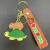 Figuritas de llavero de goma blanda de anime de dibujos animados, colgantes para mochila, accesorios para bolsos, pequeños adornos, al por mayor en stock para tiendas