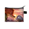 Nuevo Minicartera de Zootopia 2, Tarjetero Multifuncional Portátil, Bolsa de Almacenamiento de Monedas de Gran Capacidad