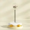 Brinquedo Giratório para Gatos com Bola Dispensadora de Petiscos com Mola para Gatos se Divertirem e Aliviarem o Estresse, Brinquedo para Gato de Estimação, Disco de Brincar para Gatos