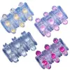 Dropshipping: Funda para Dedo Flor Grande de Armadura del Segundo Hermano, Anillo Bloqueador de Semen, Funda Sexy Retardante, Anillo para Hombres Fijador de Semen, Productos para Adultos