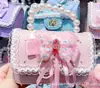 Bolso infantil estilo princesa Chanel, bonito bolso infantil, bolso bandolera de moda para mujer, bolso infantil combinable, venta al por mayor
