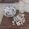 Nuevos Accesorios para Uñas con Brillo Ojo de Gato, Venta Caliente Transfronteriza Rosa Frambuesa Azul Iridiscente Pegatinas para Uñas con Brillo Accesorios DIY