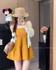 Vestido de tirantes con diseño 'Pure Lust Hot Girl' para mujer, Verano 2025, Nuevo, Cintura, Casual Sencillo, Falda de línea A