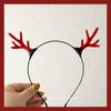 Diadema de sombrero de Navidad diadema de felpa con campana accesorios para fotos horquilla lazo estrella horquilla adorno para la cabeza navideño femenino