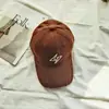 Gorra de Béisbol Suave con Bordado de Letras Estilo Coreano Nueva para Mujer, Gorra Simple Casual con Visera para el Sol para Hombre de Primavera y Verano