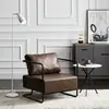 Cadeira sofá de ferro forjado, estilo vintage, estilo industrial, luxo leve, design simples, sofá para área de estar da sala de estar, sofá pequeno de um lugar de designer
