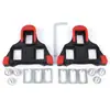 Conjunto de Tala para Sapatilha de Ciclismo, Acessórios Especiais para Sapatilhas de Ciclismo de Estrada, Placa de Auto-Travamento, Cartão de Trava, Placa de Trava