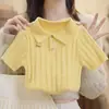 Conjunto de Verano para Niñas 2026 Nuevo Estilo Princesa Conjunto de Dos Piezas Falda Plisada de Manga Corta de Punto para Niñas