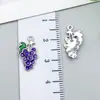 Acessórios para Joias DIY K Branco Gotejamento de Óleo Liga Estrela de Cinco Pontas Coroa Pingente Conjunto Misto de 100 Estilos para Pulseiras e Colares