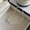 Pulsera Saina Plata Esterlina S925 Estilo Coreano Nicho Hecho a Mano Torcido Lazo Moda para Mujer Simple Dulce Joyería de Mano