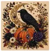 Pintura de Diamantes Transfronteriza Más Vendida Calabaza de Halloween Pintura de Diamantes Adornos de Navidad Pintura de Diamantes DIY Kit de Pintura de Diamantes