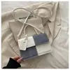 Bolso de Mano Patchwork de Moda Transfronterizo 2026 Nuevo Elegante para Viajar al Trabajo Hombro Cruzado Pequeño Cuadrado Tendencia