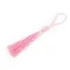 Nudo chino borla colgante oreja empaque adornos marcapáginas borla artesanía accesorios para el cabello caja de dulces
