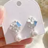 Exquisitos Aretes de Circonita Cúbica con Diseño de Mariposa Súper de Hada, Dinámicos Aretes de Borlas con un Estilo Elegante y Fresco