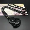Ventas directas de fábrica Colgante de Buda Guanyin de imitación jade con collar de cuentas puesto de feria comercial mercado nocturno fuente de mercancías Jianghu