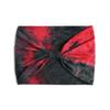 Banda elástica para el cabello de 18 cm de ancho con efecto tie-dye, ideal para yoga, deportes y absorción del sudor, estilo europeo y americano.