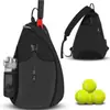 Em Estoque Novo Modelo 2025 Bolsa de Badminton para Treinamento de Esportes ao Ar Livre, Bolsa de Ombro Portátil para Tênis e Pickleball, Bolsa Transversal