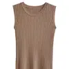 Chaleco Estilo Coreano para Mujer para Usar por Dentro y por Fuera, Tejido de Punto Puro Corto Pequeño de Tirantes, Top Ajustado, Tejido de Punto, Chaqueta de Chenilla
