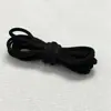 Corda de polipropileno PP colorida em preto e branco, corda de alça para sacola com cordão de quatro fios, corda de amarração resistente ao desgaste, fabricante de acessórios, atacado em estoque