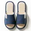 Pantufas para Mulheres Primavera e Outono Linho Interior Algodão e Linho Casa Doméstico Casal Quatro Estações Tecido Mops de Chão para Homens Verão Antiderrapante