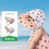 Sombrero de Encaje con Protección Solar para Bebés y Niños Pequeños, Sombrero de Pescador Floral de Verano Transpirable de Ala Ancha, Lindo Sombrero de Sol para Bebés Niños y Niñas