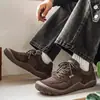 Zapatos casuales de exterior, nueva colección otoño 2026, zapatos de hombre, estilo Forrest Gump, inspirados en ropa de trabajo, malla transpirable, transfronterizo, zapatillas deportivas de suela gruesa