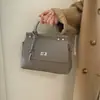 Bolso Retro de Nicho Portátil para Viajes Diarios para Mujer 2026 Primavera Nuevo de Moda Bolso Kelly Gran Capacidad Bolso Platino