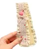 Diadema Infantil con Lazo y Flores de Ala Ancha para Niñas, Organizador de Flequillo y Cabello Suelto, Diadema Mágica de Cinta para el Cabello