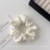 Encaje Francés Anillo para el Cabello de Intestino Grueso para Mujer Sentido de Alta Gama Tamaño Grande Flor para el Cabello Dulce Cuerda para el Cabello Combinable Cuerda para el Cabello