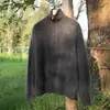 Nueva colección de otoño e invierno: Suéter de punto para mujer 100% cachemira pura, cuello alto, medio cierre, corte holgado, adelgazante y grueso
