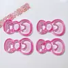 Accesorios de plástico al por mayor flor de zapato hecha a mano para manualidades accesorios para sombrero papelería parche funda de teléfono cuadros borde redondo corbata de moño