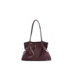 Bolso Tote de Cuero Suave de Alta Gama Vintage de Gran Capacidad para Mujer, Nuevo Otoño 2026 Versátil Bolso de Hombro/Axila para Viajes Diarios