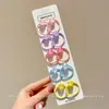 Ligas para el Cabello Lindas para Niñas 2026 Nuevo Estilo Bandas para el Cabello de Niñas Anillos Pequeños para el Cabello Bebé Alta Elasticidad Ligas que No Dañan el Cabello