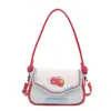 Bolsas de Plaid Transfronterizas para Debajo del Brazo al por Mayor para Mujeres, Estilo Coreano, Diseño de Nicho de Moda, Bolsos Cuadrados Pequeños Versátiles de Hombro y Cruzados