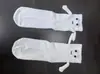 Em Estoque Envio Imediato Meias Magnéticas para Casal, Meias de Cano Médio Cor Sólida, Meias da Moda Casual para Melhor Amigo, Versátil Anti-Odor Brancas