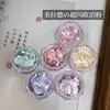 Joias Maillard para Nail Art Pó de Opala Flash Explosivo Vermelho da Internet Pó de Brocado Cor dos Sonhos Pó de Neve Lã Glitter Ultrafino para Nail Art
