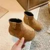 Botas Birkenstock Princess para Meninas 2026 Novidade de Outono Botas Estilo Britânico Doc Martens para Crianças Botas Versáteis de Cano Curto para Bebês e Crianças Pequenas