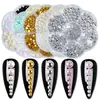 2026 Novos Acessórios para Nail Art com Strass Mistos de Sete Compartimentos Urso Aurora Famoso na Internet Decorações de Strass Renda de Fada Saia Franzida