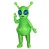Especial transfronterizo para el Festival de Halloween divertidos suministros para fiestas disfraz de juego ET alienígena verde ropa inflable