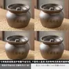Panela de Cerâmica com Tampa para Cozinhar Sopa Lentamente, Panela de Ensopado com Vedação de Água, Panela de Sopa para Uso Doméstico, Lanche Shaixian, Jiangxi, Panela de Barro para Porção Individual