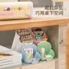 Lindo portalápices de dibujos animados, Caja de almacenamiento para papelería, Contenedor de almacenamiento de escritorio para dormitorio de estudiante, Portátil y de gran capacidad
