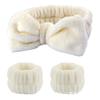 Amazon Banda para Lavar el Cabello de Gama Alta Banda de Muñeca Impermeable Traje Lazo Banda para el Cabello Simple Muñeca Juego de Tres Piezas