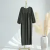 Vestido Casual Soltinho de Outono Inverno Loriyya Grande LR919