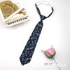 Moda para mujer corbata estampada vintage algodón corbata floral sin atar perezosa conveniente fábrica en stock mayoreo
