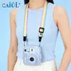 Adecuado para Funda Protectora de Cámara Polaroid Mini13, Funda de Cristal, Anticaídas, Cubierta Protectora Antigolpes, Almacenamiento sin Cable
