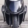 Adecuado para Protectores de Parachoques Delantero y Trasero, Cubierta Completa para Tubo de Escape, Accesorios de Modificación de Respaldo de Protección contra Choques para Honda Ns125U