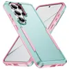 Funda Protectora para Teléfono Móvil Samsung Amazon Europea y Americana Mate Dos en Uno Resistente a Caídas Aplicable a Samsung Z FliP6 Funda Protectora Plegable